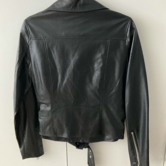 Noize cropped vegan leather jacket NWT - Picture 5 of 5